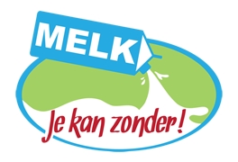 logo van 'Melk je kan zonder!'