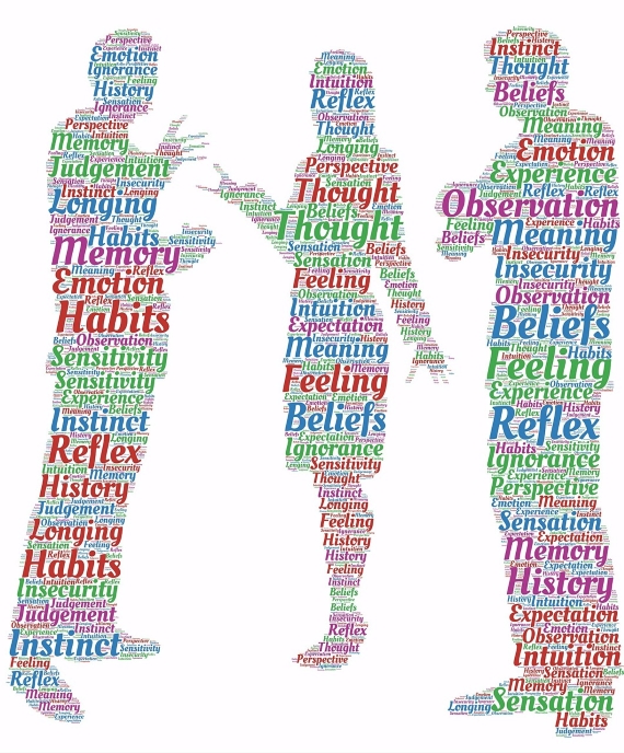 waarom-mensen-vegans-niet-haten2 drie mensen die zijn samengesteld uit diverse woorden die te maken hebben met waarom mensen vegans niet haten