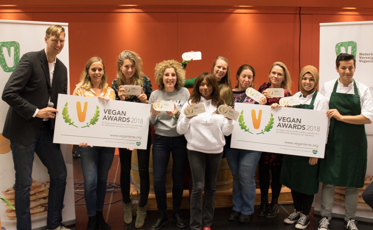 winnaars-vegan-awards-2018 alle winnaars van de Vegan Awards 2018