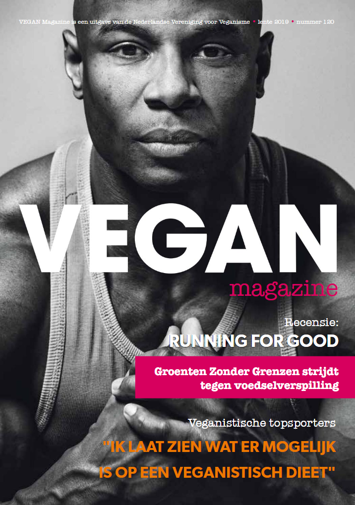 cover van VEGAN Magazine Lente 2019