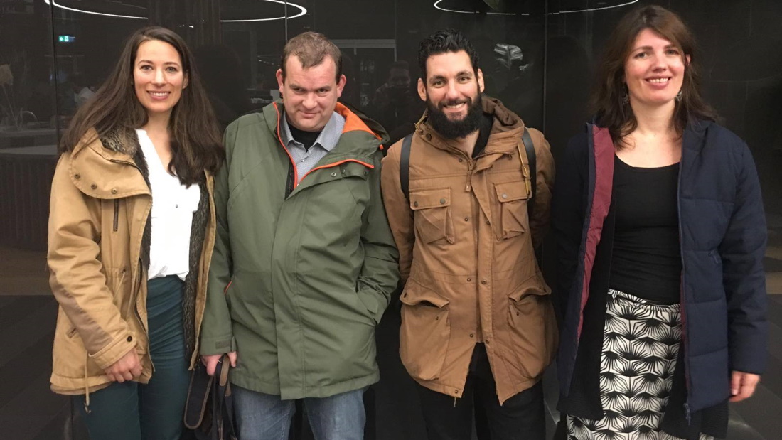 NVV-leden op bezoek bij het ministerie van LNV