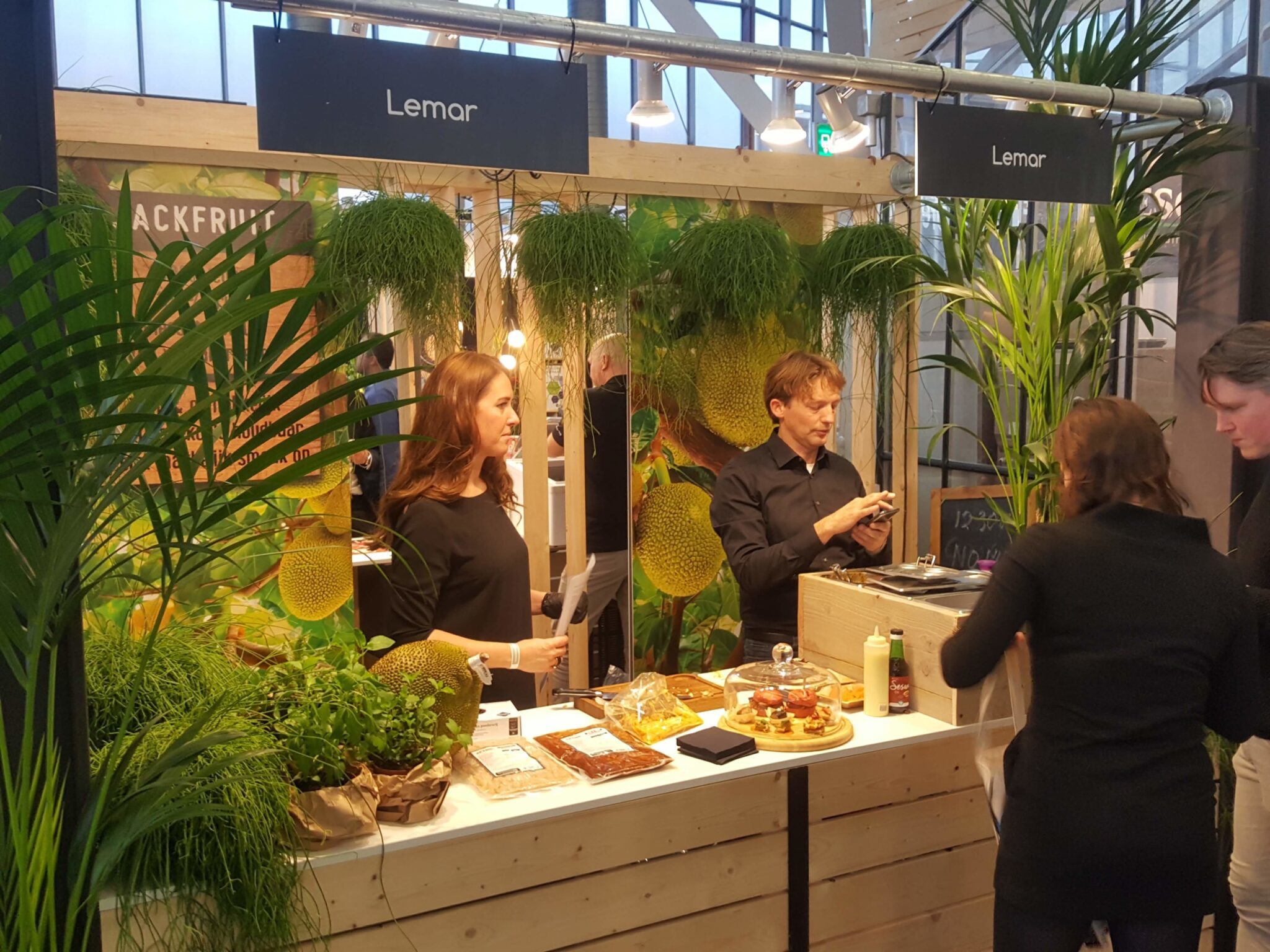 de stand van Lemar Jackfruit op Horecava 2020