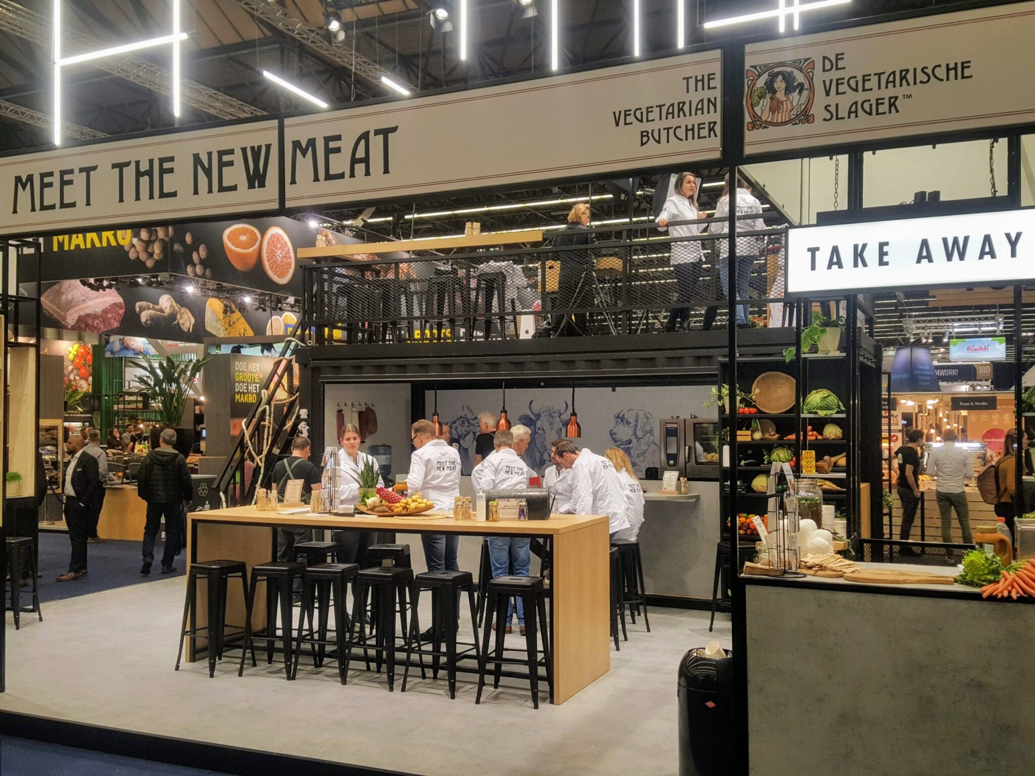 de stand van De Vegetarische Slager op de Horecava 2020