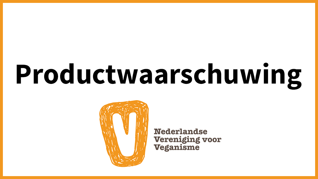 banner met de tekst 'productwaarschuwing'