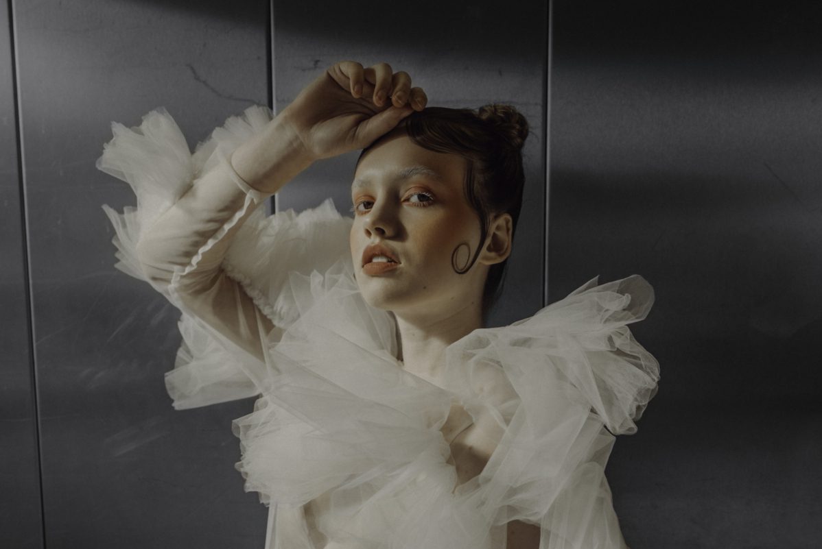 Model voor de Vegan kalender: Cyanne van Modellenbureau 'Radical Faces'