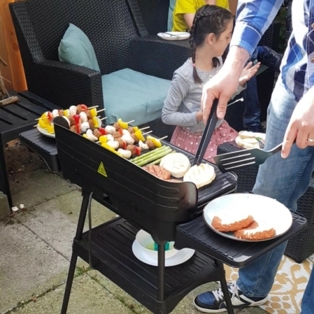 Vegan BBQ veganistische producten op de BBQ