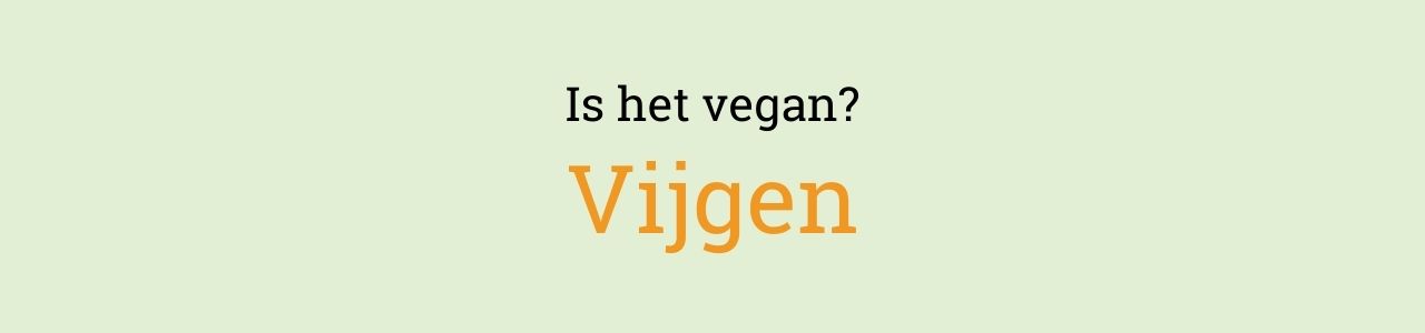 Is het vegan? Vijgen