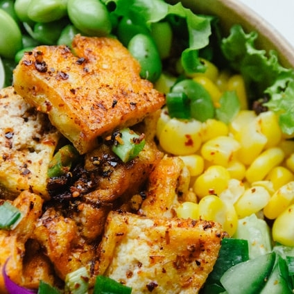 Tofu een tofugerecht