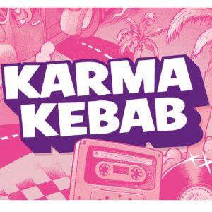 gedeelte van een verpakking van een product van Karma Kebab