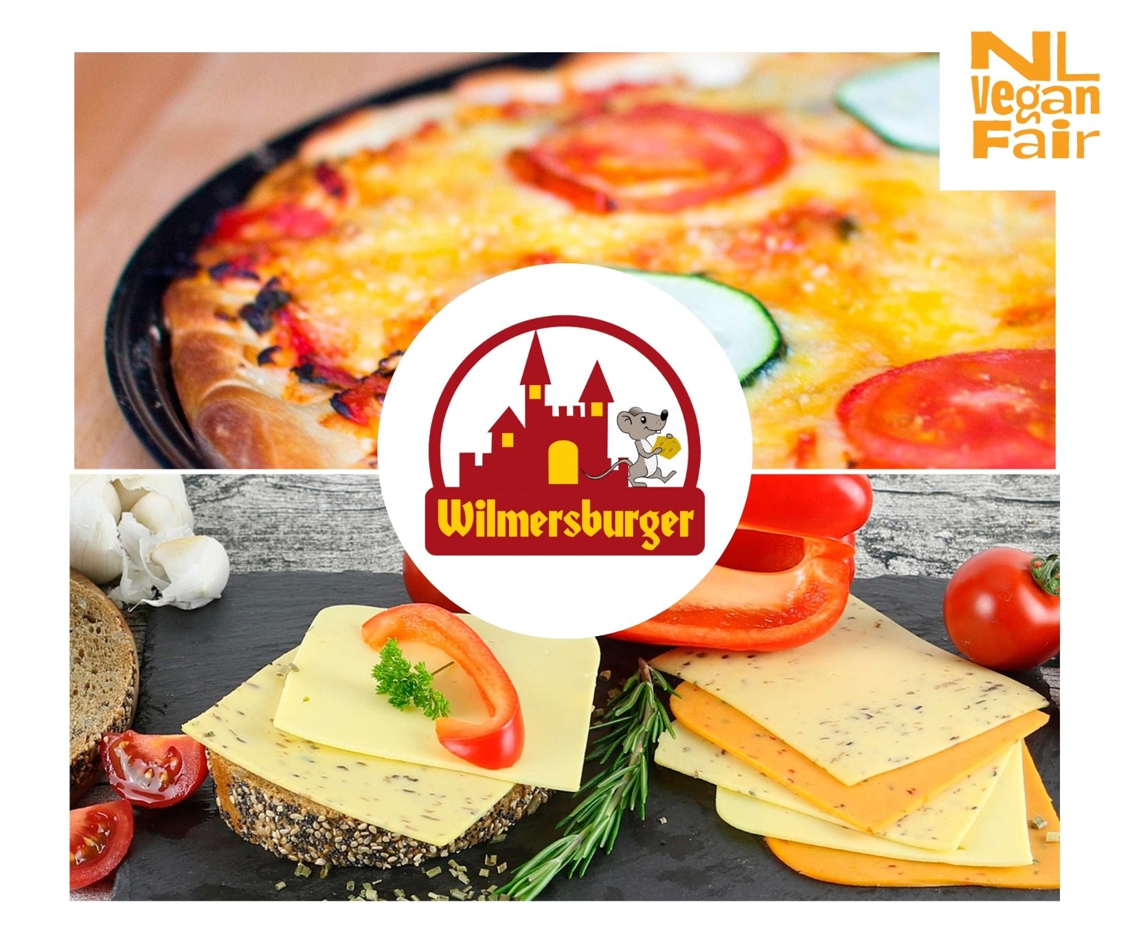 18. Wilmersburger vegan kaassoorten van Wilmersburger op pizza en op brood