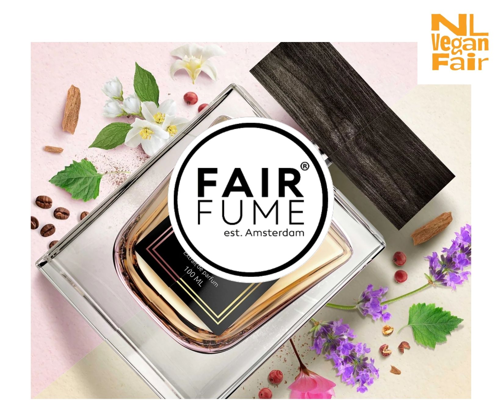 Fair Fume Flesje met parfum van FairFume uit Amsterdam