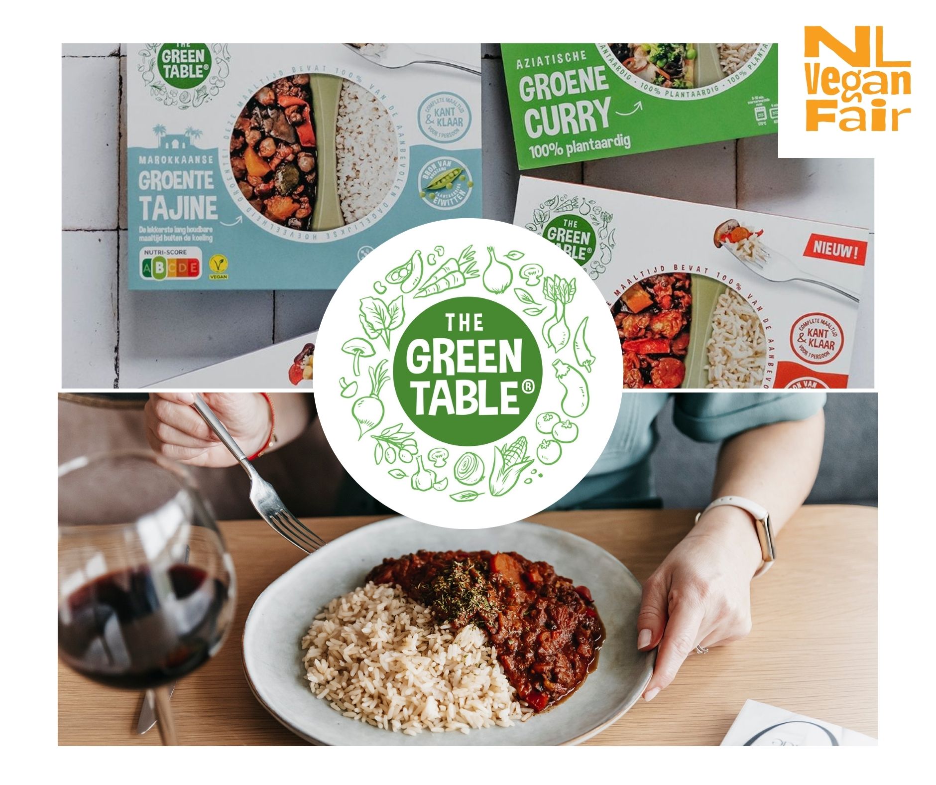 30 The Green Table Diverse versbereide maaltijden in verpakking van The Green Table.