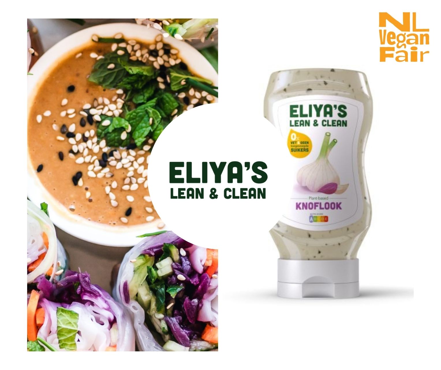 42 Eliya’s Lean & Clean Plant-based sauzen van Eliya’s Lean & Clean