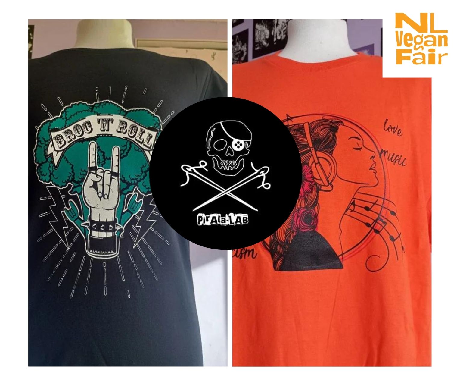 48 Pirata Lab Twee T-shirts van Pirata Lab