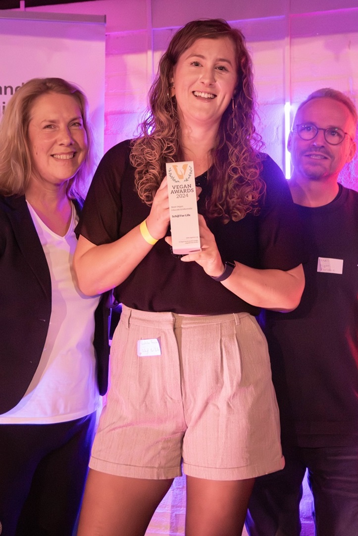 vegan-awards-winnaars-schijf-for-life Schijf for Life, winnaar van de Vegan Awards 2024 in de categorie Vegan educatie en informatie